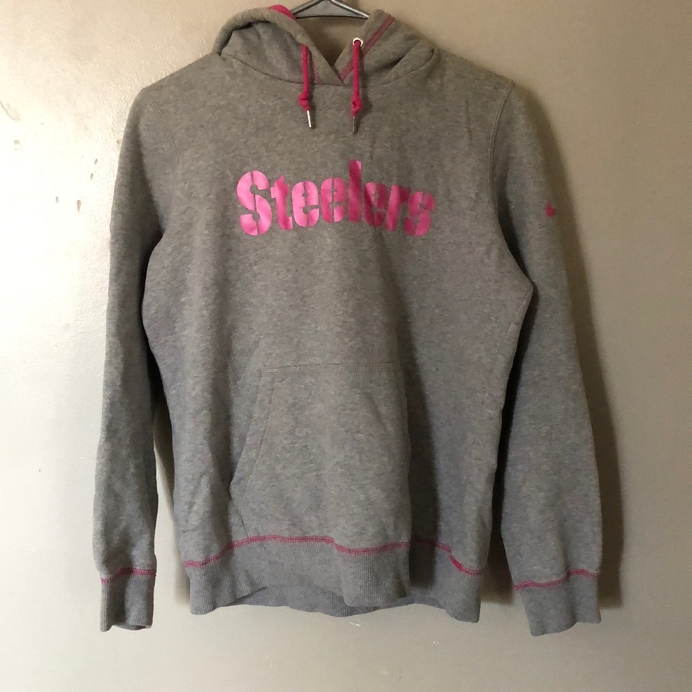 3/$15 NIKE Pink Steelers hoodie